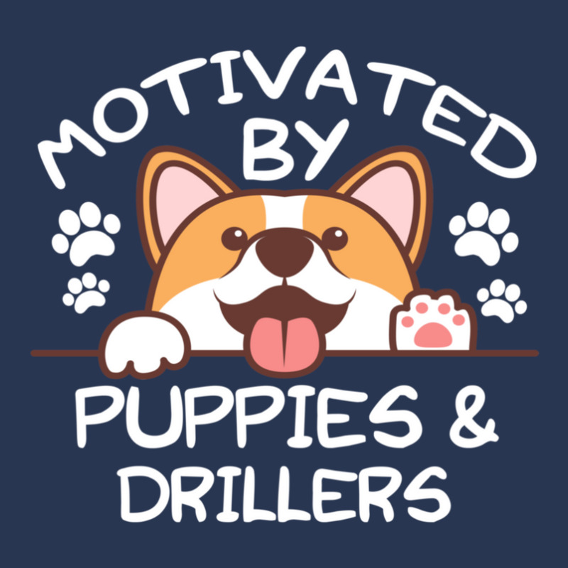 Motivated By Puppies And Drillers  For Drillers Men Denim Jacket | Artistshot