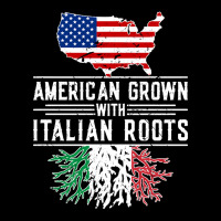 American Grown Italian Roots Pride Italy V-neck Tee | Artistshot