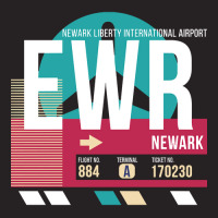 Newark, New Jersey (ewr) Airport Code Baggage Tag Vintage Cap | Artistshot