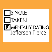 Mentally Dating Jefferson Pierce Poster Quote (1) Zipper Hoodie | Artistshot