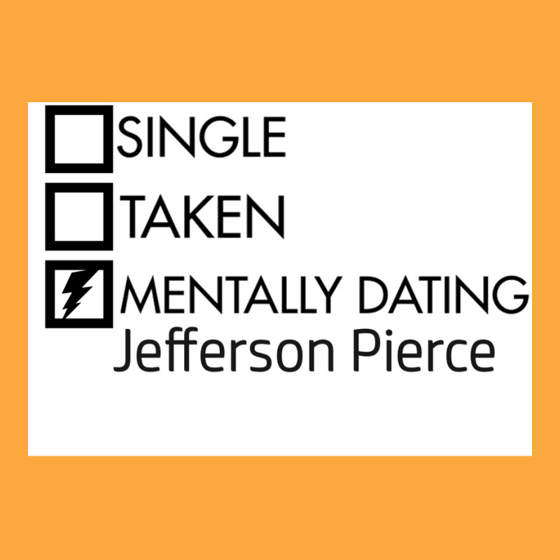 Mentally Dating Jefferson Pierce Poster Quote (1) Zipper Hoodie | Artistshot