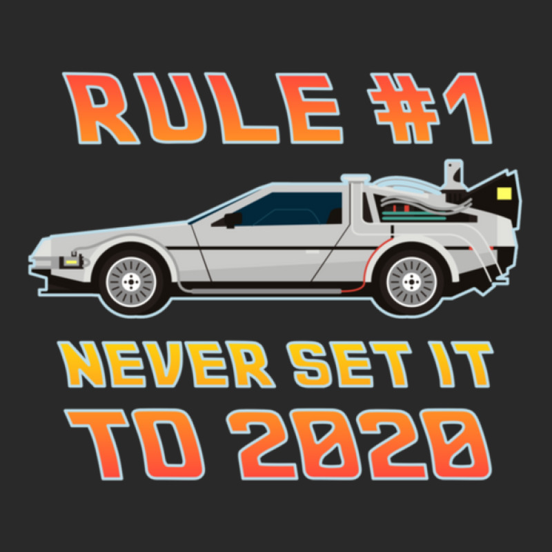 Never Set It To 2020 Time Traveling Car Printed hat by TannerStagno | Artistshot