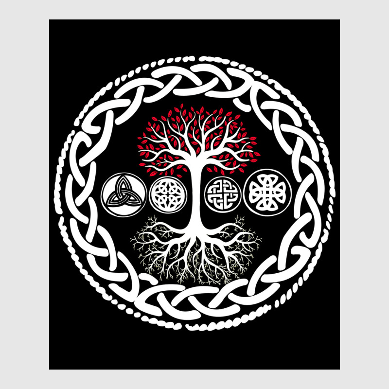 Viking Norse Mythology Tree Design Gift  Stars Retro Unisex Jogger | Artistshot