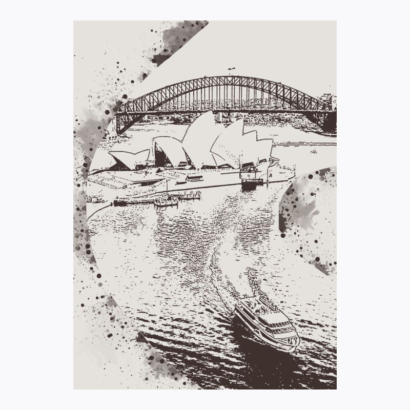 Sydney Landmark T-shirt | Artistshot