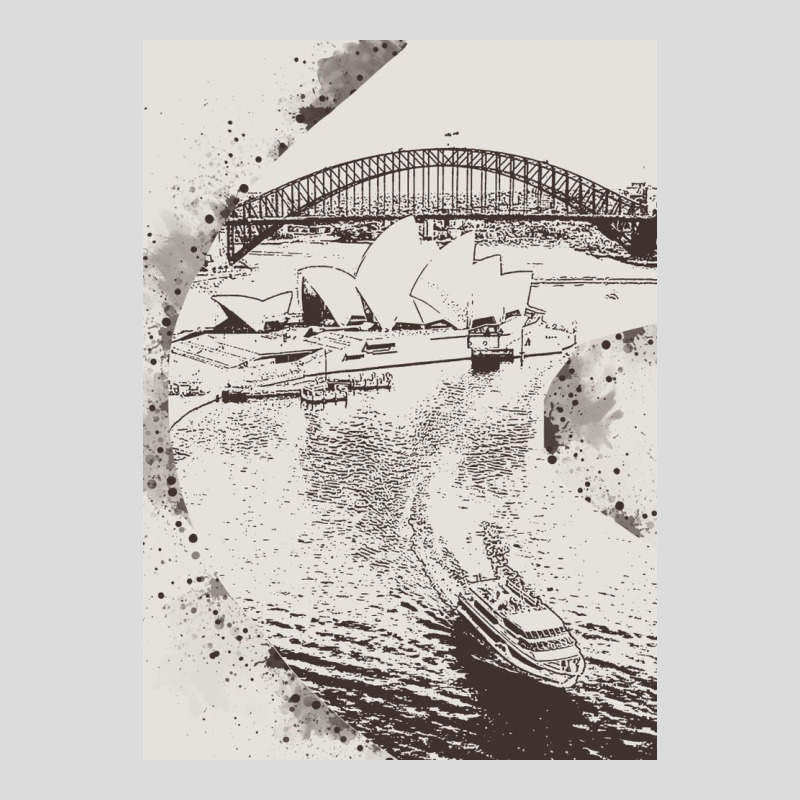 Sydney Landmark Men's Polo Shirt | Artistshot