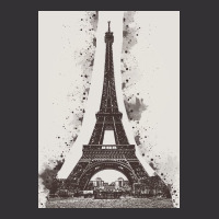 Paris Eiffel Landmark Vintage Short | Artistshot