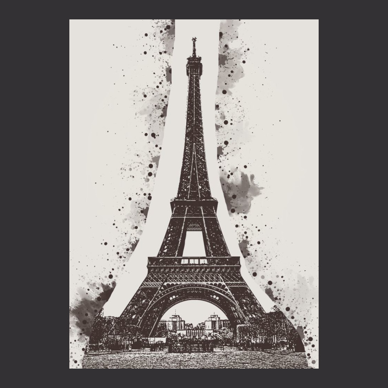 Paris Eiffel Landmark Vintage Short | Artistshot