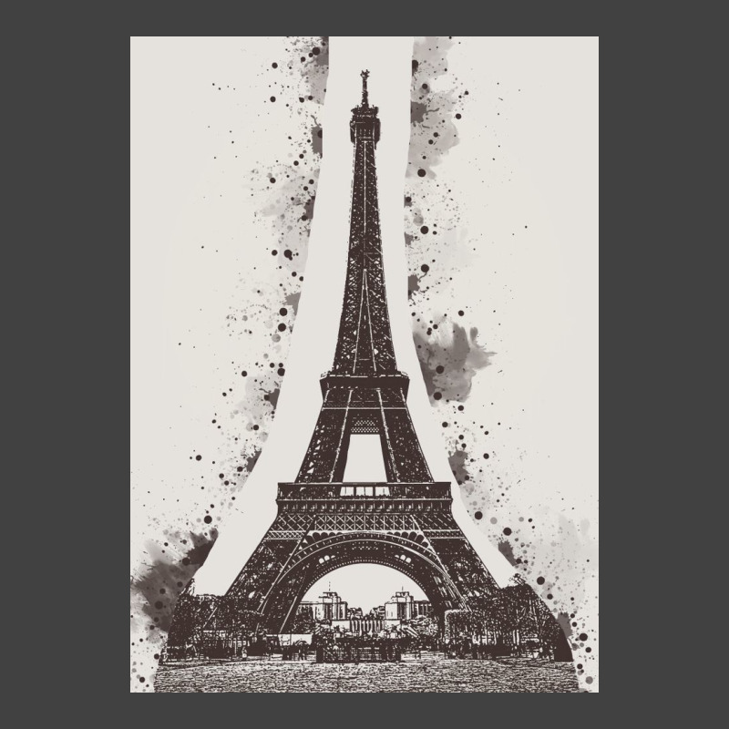 Paris Eiffel Landmark Vintage T-shirt | Artistshot