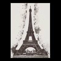 Paris Eiffel Landmark Fleece Short | Artistshot