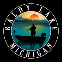 Baldy Lake Fishing Michigan Sunset Maternity Scoop Neck T-shirt | Artistshot