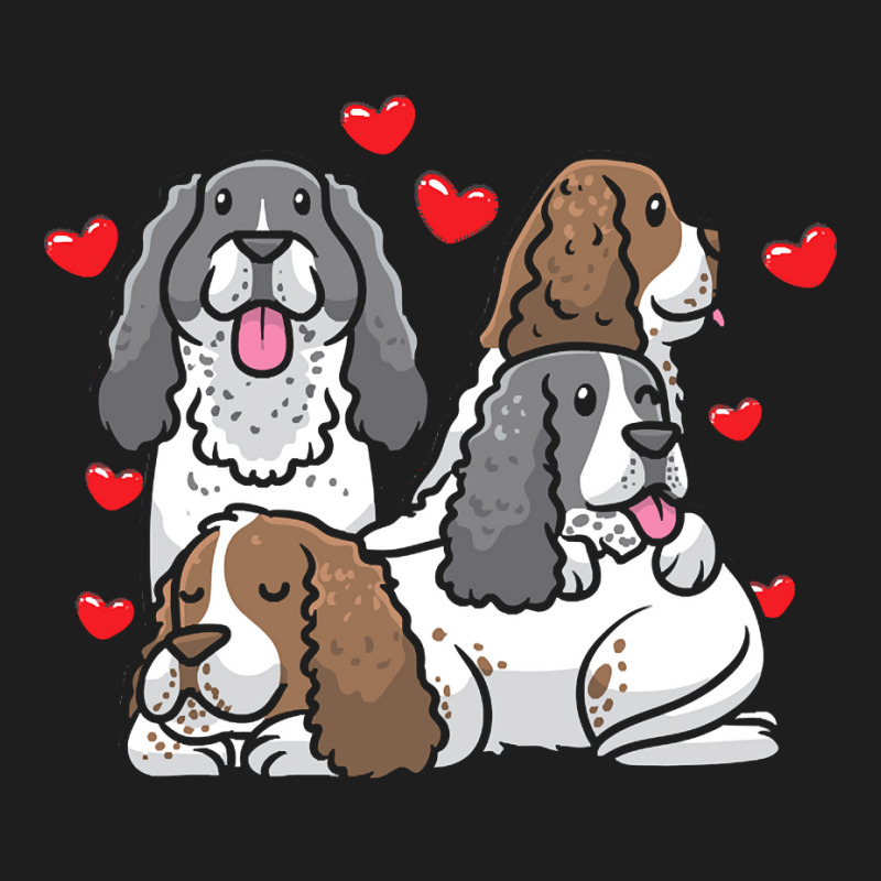 English Springer Spaniel T  Shirt English Springer Spaniel Dog Heart M Classic T-shirt | Artistshot