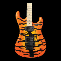 Tiger Skin Guitar V-neck Tee | Artistshot