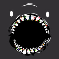 Funny Shark Face With Light Xmas Tshirt Christmas Vintage Short | Artistshot