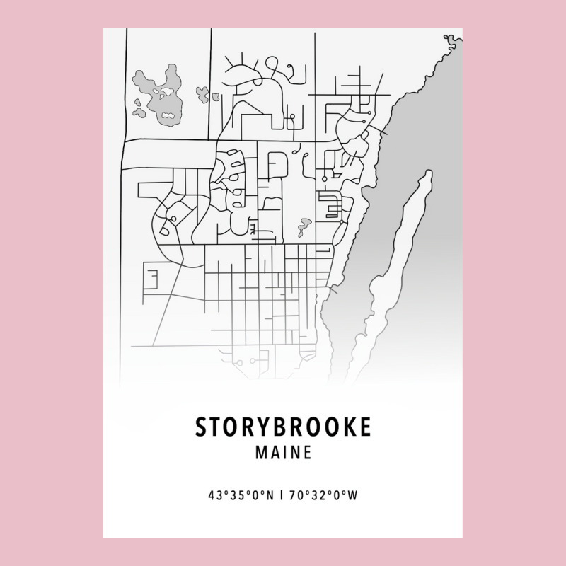 Storybrooke Map Poster Green (1) Adjustable Cap by danzermcnemea | Artistshot