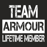 Armour Name Team Armour Lifetime Member Ladies Fitted T-shirt | Artistshot