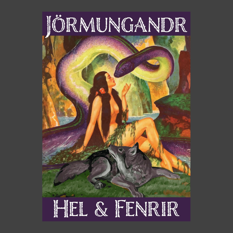 X27s Children Jormungandr Hel And Fenrir  Travel Humor Vintage T-shirt | Artistshot