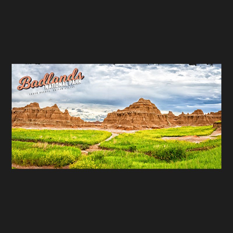 Badlands National Park-zmzk7 Classic T-shirt | Artistshot