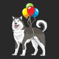 Funny T  Shirt Alaskan Malamute Dog With Ballons Funny Gift T  Shirt Toddler T-shirt | Artistshot