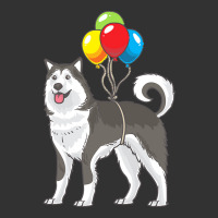 Funny T  Shirt Alaskan Malamute Dog With Ballons Funny Gift T  Shirt Baby Bodysuit | Artistshot