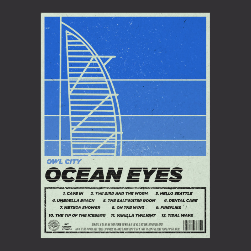 Owl City   Ocean Eyes Retro Poster Vintage Hoodie by bahbutstenyd | Artistshot