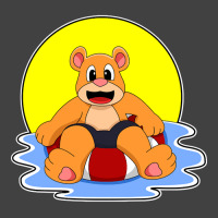 Bear At Swimming With Swim Ring Vintage T-shirt | Artistshot