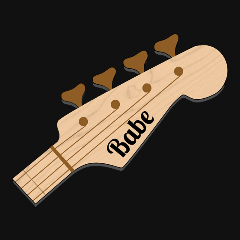 Bass Babe On Bass Guitar Headstock Graphic Youth T-shirt by dealgummy642 | Artistshot