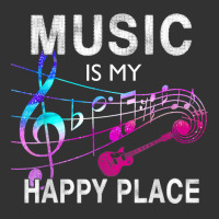 Music Is My Happy Place Inspiring Music Novelty Gift T Shirt T Shirt Baby Bodysuit | Artistshot