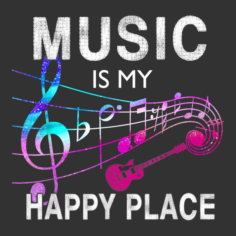 Music Is My Happy Place Inspiring Music Novelty Gift T Shirt T Shirt Baby Bodysuit by javauxswar | Artistshot