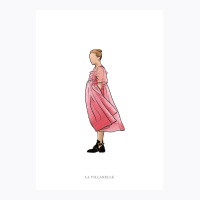 Villanelle Killing Eve Sketch Poster Travel (1) T-shirt | Artistshot