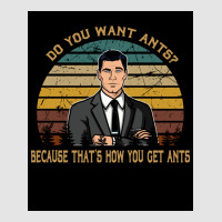 Vintage Archers Films Do You Want Ants Poster (1) Exclusive T-shirt | Artistshot