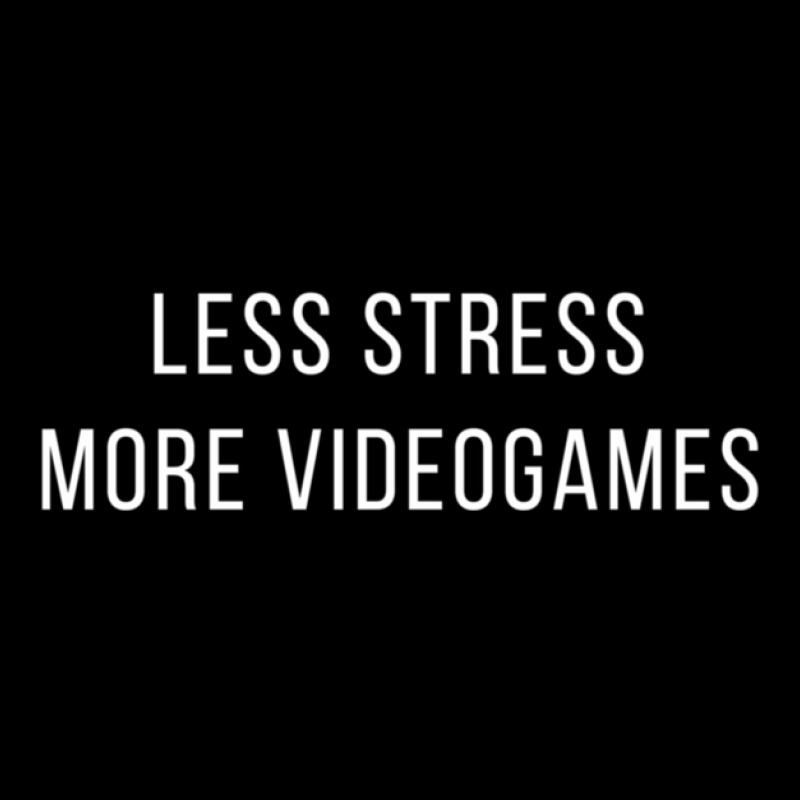 Less Stress More Videogames Pocket T-shirt | Artistshot