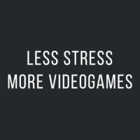 Less Stress More Videogames Crewneck Sweatshirt | Artistshot