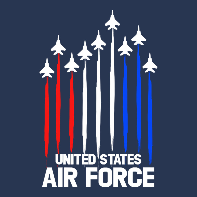 Air Force Flyover T-shirt Veterans Day 4th Of July Gift Men Denim Jacket | Artistshot