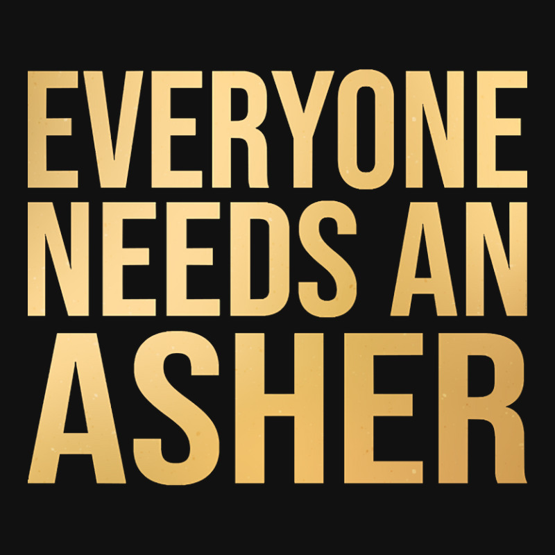 Asher Name-fkntm Metal Print Vertical | Artistshot