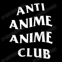 Anti Anime Anime Club Adjustable Cap | Artistshot