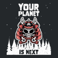 Alien Galaxy Science Space Lover Your Planet Is Next-yfgyr Crewneck Sweatshirt | Artistshot