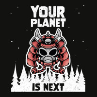 Alien Galaxy Science Space Lover Your Planet Is Next-yfgyr Scorecard Crop Tee | Artistshot