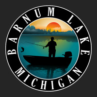 Barnum Lake Fishing Michigan Sunset Unisex Hoodie | Artistshot