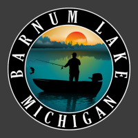 Barnum Lake Fishing Michigan Sunset Men's Polo Shirt | Artistshot