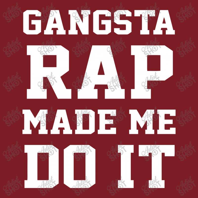 Gangsta Rap Made Me Do It Flannel Shirt | Artistshot