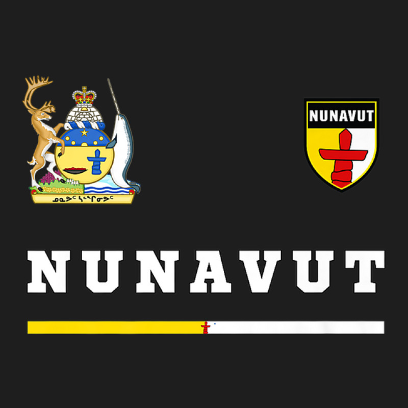 Nunavut Soccer/sports Flag National Pride Gift Classic T-shirt by martiamuracit | Artistshot