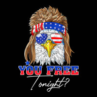 You Free Tonight Bald Eagle Mullet American Flag 4th Of July Toddler 3/4 Sleeve Tee | Artistshot