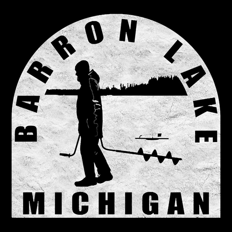 Barron Lake Ice Fishing Michigan Men's 3/4 Sleeve Pajama Set | Artistshot