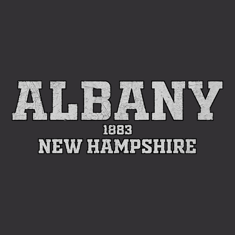 Albany New Hampshire Vintage Hoodie by ternacanuda | Artistshot