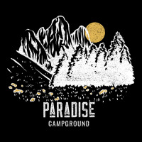 Paradise Campground Shirt Cropped Sweater | Artistshot