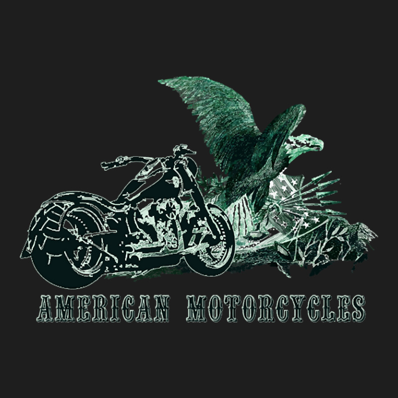 American Motorcycles Classic T-shirt by Binzdodi | Artistshot