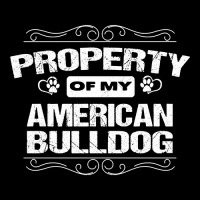 American Bulldog - Property Of My American Bulldog Pocket T-shirt | Artistshot