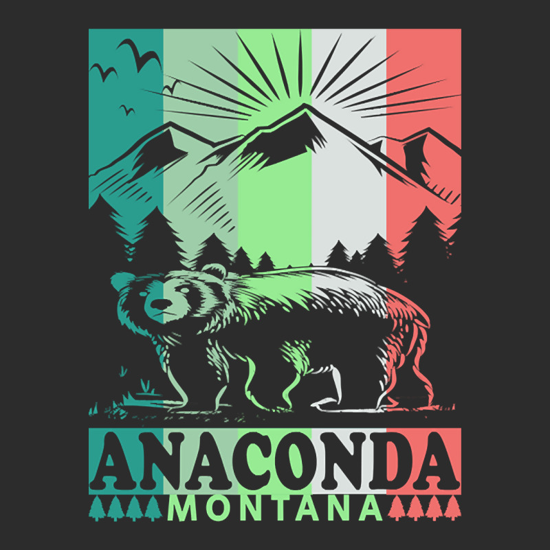 Anaconda Montana Retro Mountain Bear Exclusive T-shirt by kayakbetween30 | Artistshot