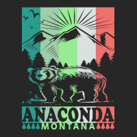 Anaconda Montana Retro Mountain Bear Men's T-shirt Pajama Set | Artistshot