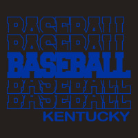 Baseball Kentucky In Modern Stacked Lettering Tank Top | Artistshot